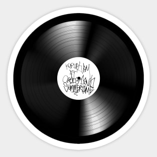 The Vinyl of 108.9 Sticker